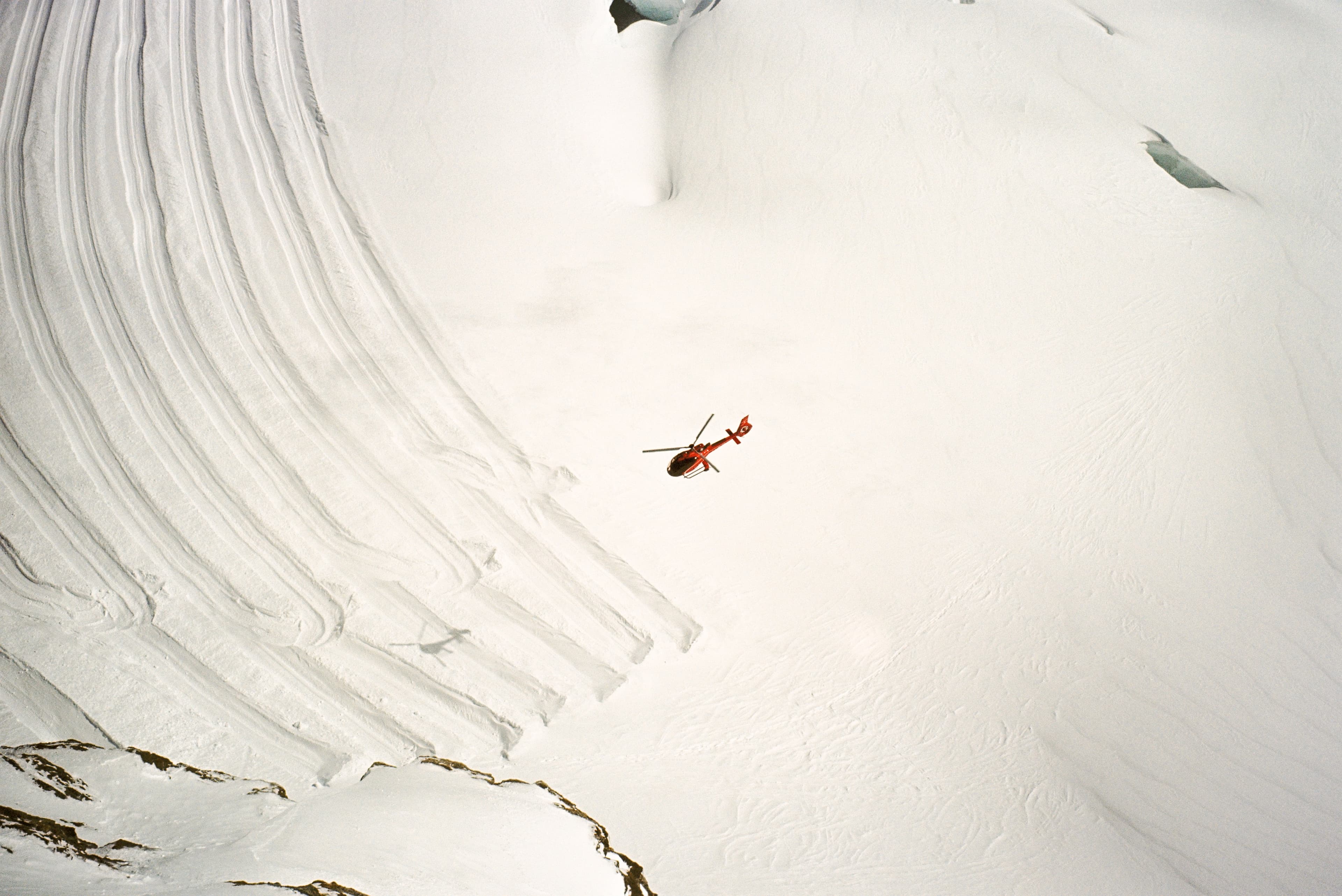 From above