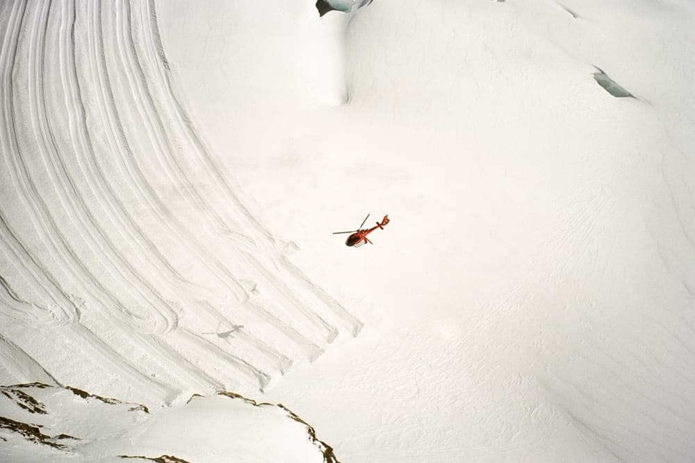 From above